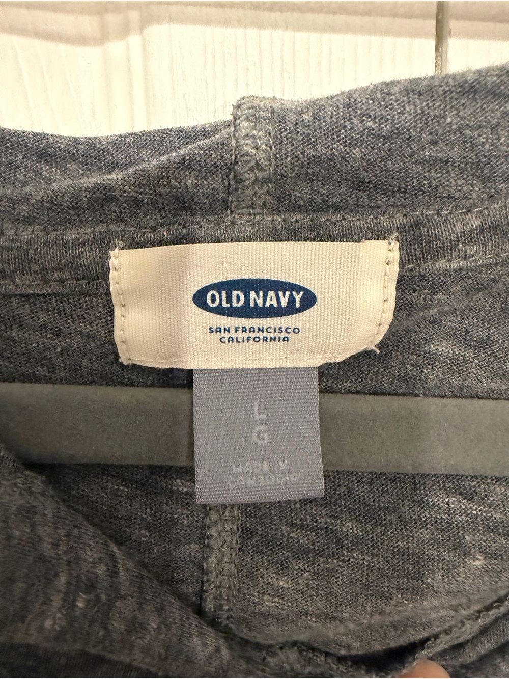 Old Navy - Lightweight Hooded Sweater - L - Picture 4 of 4